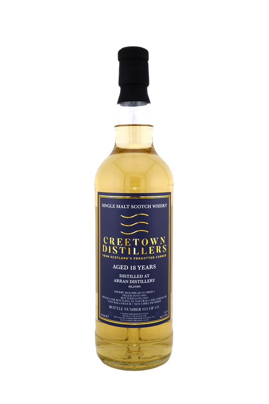 Creetown - 18yo Arran Single Malt Scotch Whisky, Sherry Hogshead Cask #2, 54.6% Alc/Vol, 700 ml