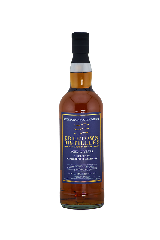 Creetown -  17 yo North British, First Fill Oloroso Cask No. # 818369 , 53.0%Alc/Vol, 700 ml