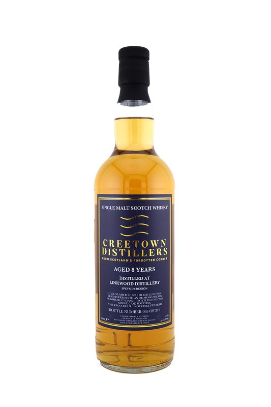 Creetown - 8yo Linkwood, Finished in an Oloroso Sherry Hogshead # 321302, 52.0% Alc/Vol, 700 ml
