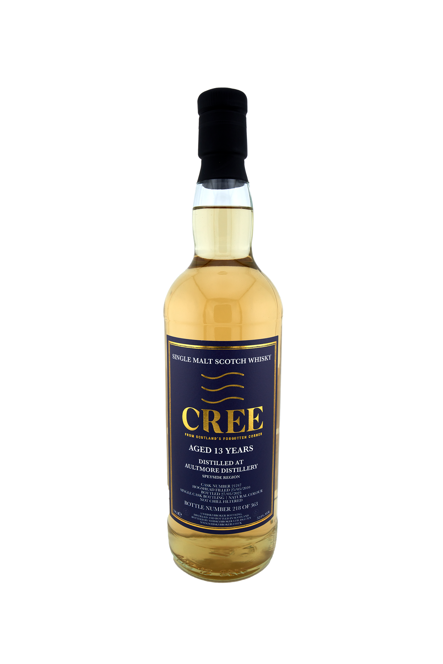 Cree - 13 yo Aultmore, Hogshead Cask # 21247, 52.0% Alc/Vol, 700 ml