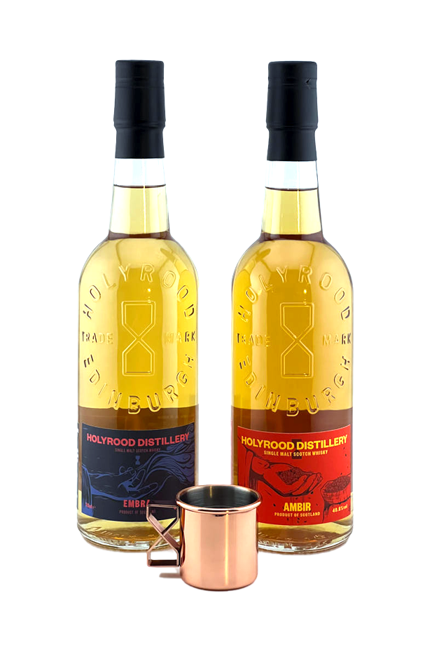 Holyrood Distillery - Embra and Ambir Bundle with FREE Holyrood Branded Jigger Glass