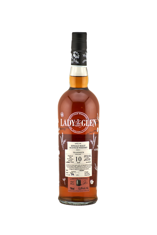Lady of the Glen - 10 yo Teaninich, Madeira Quarter Barrel Finish Cask No. # 713240 , 53.0% Alc/Vol, 700 ml