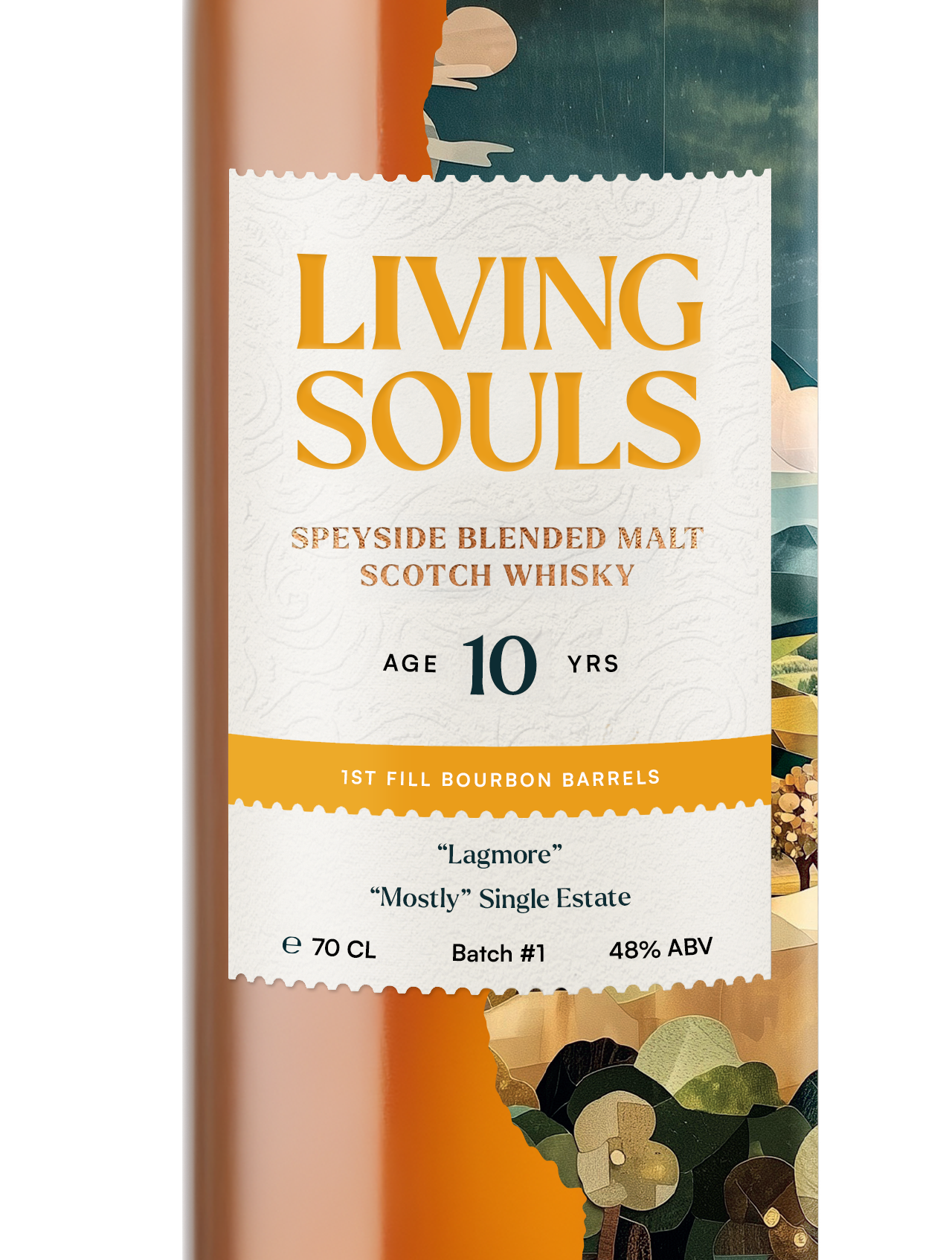 Living Souls - 10 yo 'Lagmore' Speyside Blended Malt Scotch Whisky, 48.0% Alc/Vol, 700 ml