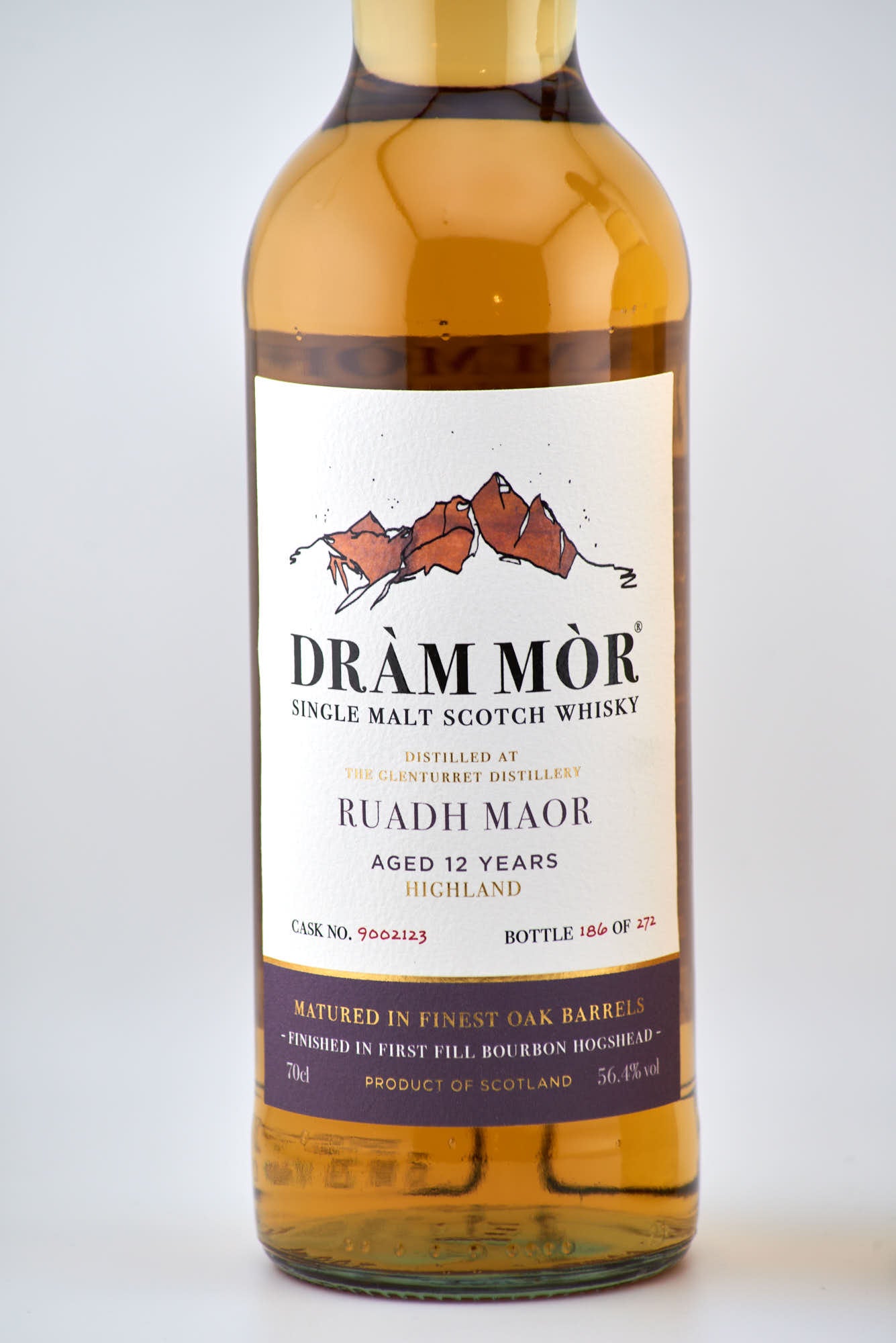 Dràm Mòr Highland Beauties - 12 yr Ruadh Maor (Glenturret) and 9yr Pitilie (Aberfeldy)