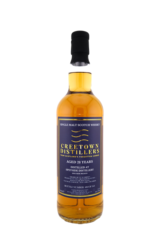 Creetown - 28yo The Speyside Distillery, Sherry Butt No. #9, 51.0% Alc/Vol, 700 ml