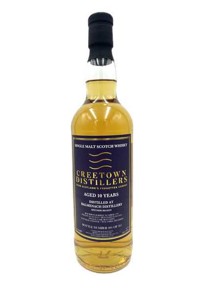 Creetown - 10yo Balmenach, Bourbon Barrel No. #1797, 52.3% Alc/Vol, 700 ml