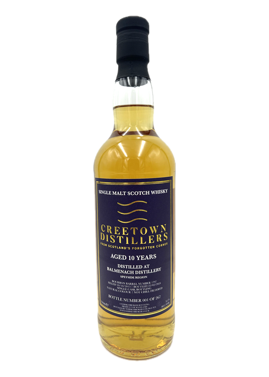 Creetown - 10yo Balmenach, Bourbon Barrel No. #1797, 52.3% Alc/Vol, 700 ml