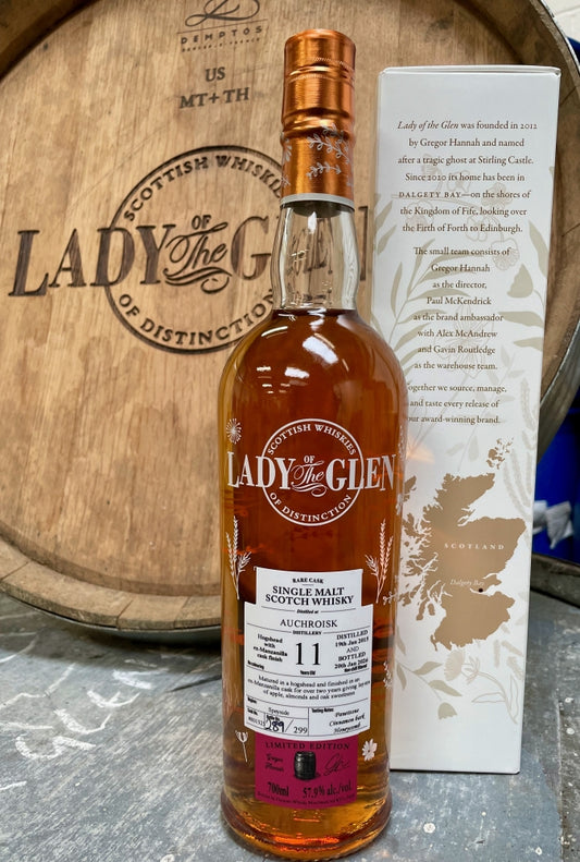 Lady of the Glen - 11 yo Auchroisk, Ex-Manzanilla Finish Cask #801525, 57.9% Alc/Vol, 700 ml