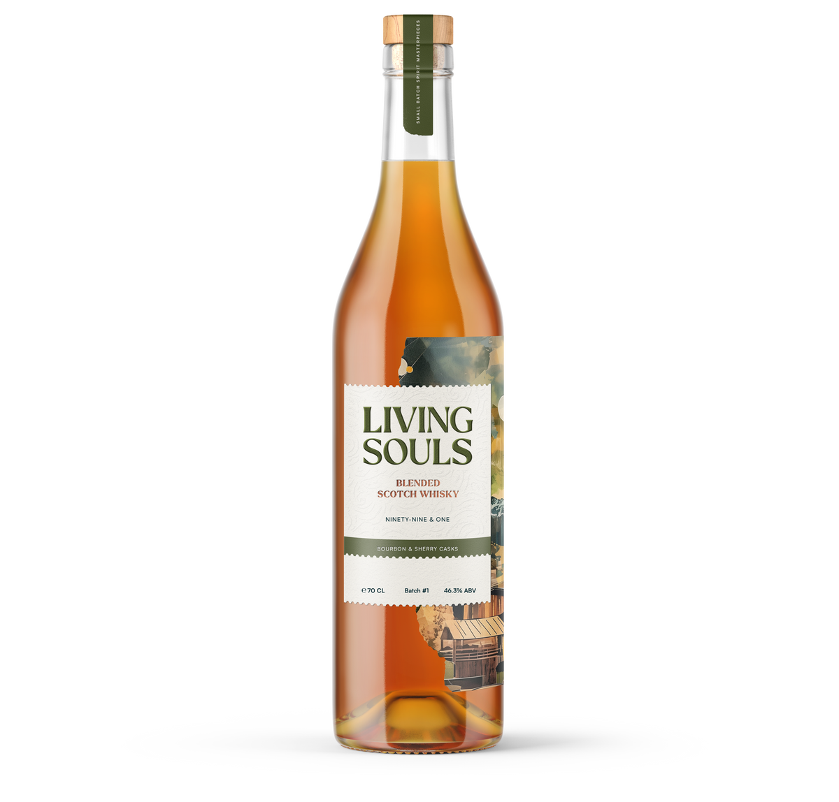 Living Souls - 'Ninety-Nine & One' Blended Scotch Whisky, 46.3