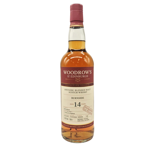 Woodrow's of Edinburgh - 14 yo Burnside 1st Fill Ruby Port Hogshead