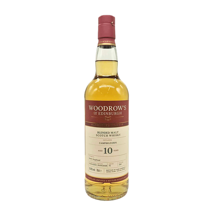 Woodrow's of Edinburgh - 10 yo Campbeltown Blended Malt, Refill Hogshead #75, 56.0% Alc/Vol, 700ml