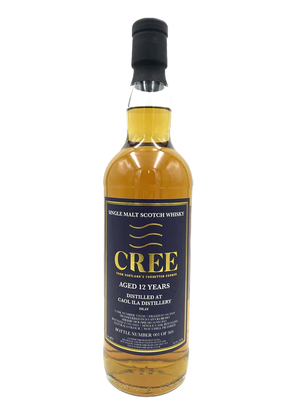 CREE - 12yo Caol Ila Single Malt Scotch Whisky, Finished in an Oloroso Sherry Hogshead Cask No. #318248, 52.0% Alc/Vol, 700 ml