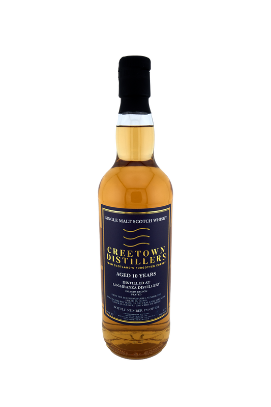 Creetown - 10 yo Arran (peated), First Fill Bourbon Barrel Cask No. #3369, 58.1% Alc/Vol, 700 ml