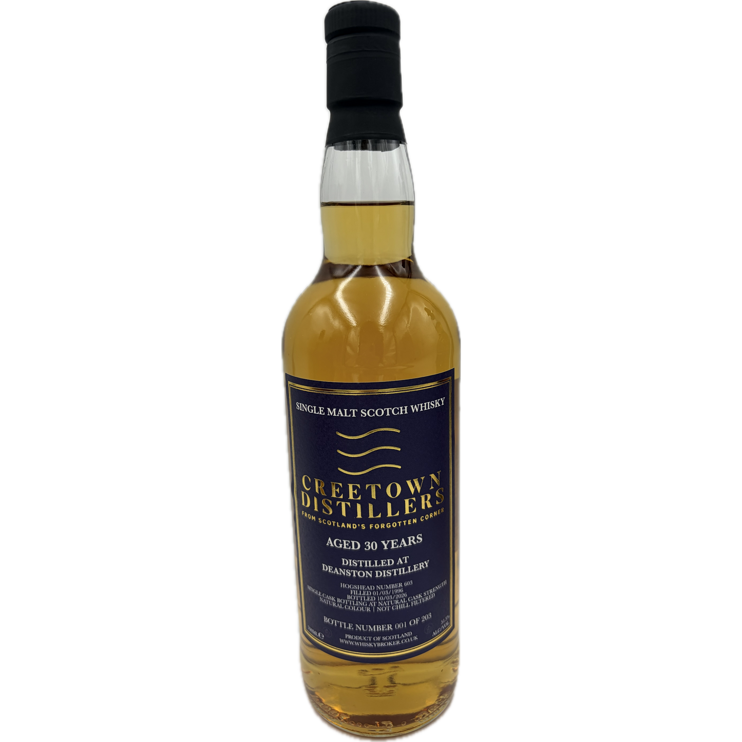 Creetown - 30 yo Deanston, Hogshead No. # 603, 51.5% Alc/Vol, 700 ml