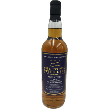 Creetown - 5 yo Peated Ben Nevis, Ex-Staoisha Barrel