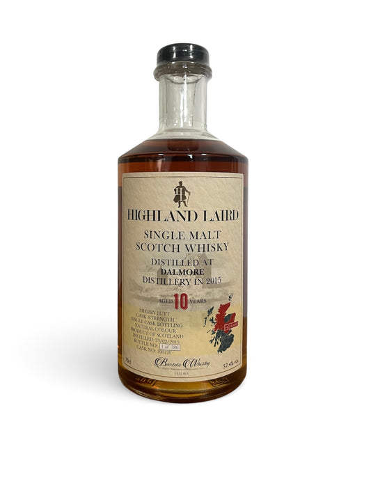 Highland Laird - 10 yo Dalmore, Sherry Butt Cask No. #300120, 57.4% Alc/Vol, 700 ml