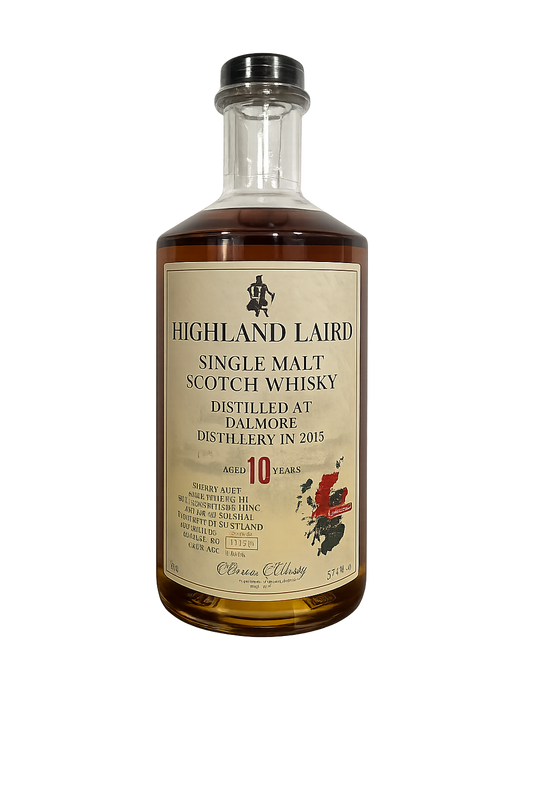 Highland Laird - 10 yo Dalmore, Sherry Butt Cask No. #300120, 57.4% Alc/Vol, 700 ml