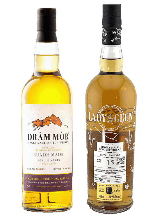 The Prestige Collection - 15 yr Royal Brackla and 12 yr Glenturret