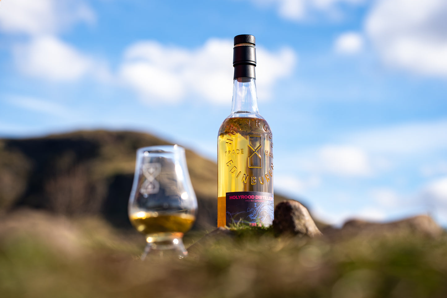 Holyrood Distillery - Embra and Ambir Bundle with FREE Holyrood Branded Glencairn Glass