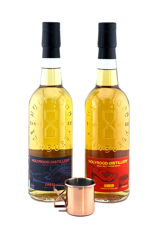 Holyrood Distillery - Embra and Ambir Bundle with FREE Holyrood Branded Jigger Glass