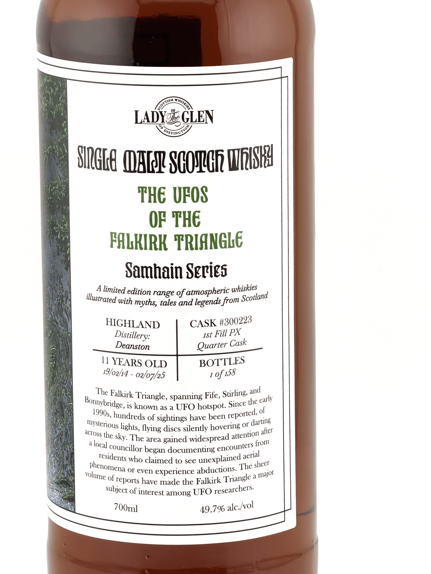 Lady of the Glen - 11 yo Deanston, 1st Fill PX Quarter Cask #300223, 49.7% Alc/Vol, 700 ml