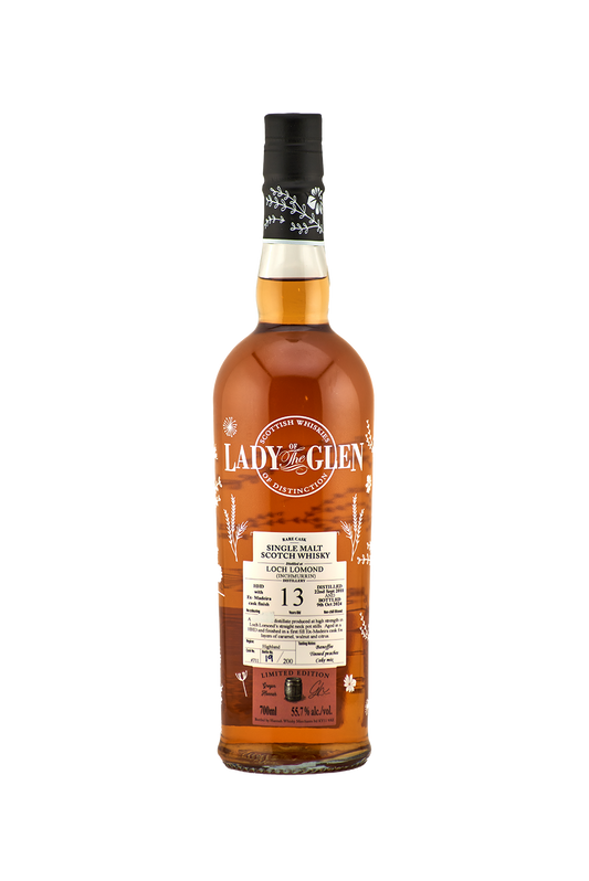 13 yo Inchmurrin (Loch Lomond), Madeira Wine Finish Cask No. # 711 , 55.7% Alc/Vol, 700 ml