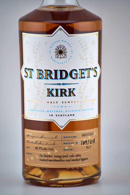 St. Bridget's Kirk Batch No. 3, Blended Malt Scotch Whisky 48.5% Alc/Vol, non-chill filtered, 700 ml