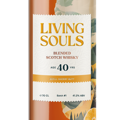Living Souls - 40 yr Blended Scotch Whisky, 41.2% Alc/Vol, 700 ml