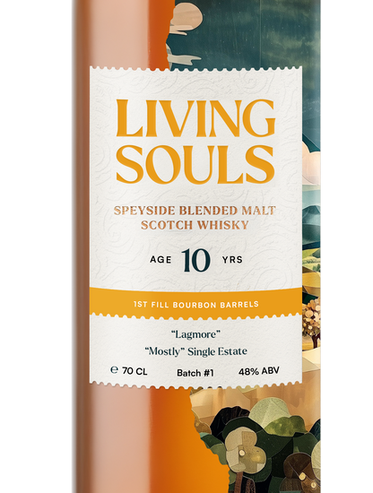 Living Souls - 10 yo 'Lagmore' Speyside Blended Malt Scotch Whisky, 48.0% Alc/Vol, 700 ml