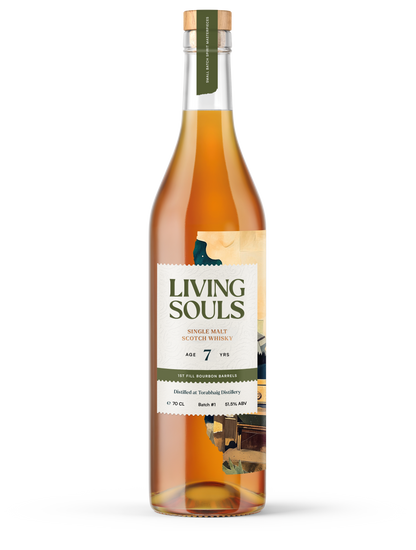 Living Souls - 7 yr Torabhaig, First Fill Bourbon, 51.5% Alc/Vol, 700 ml