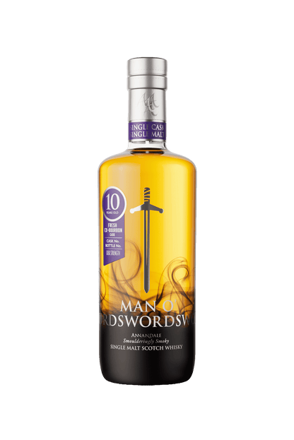 Annandale Distillery - 10 yo Man O'Sword (peated), Fresh Ex-Bourbon Cask #621, 58.7% Alc/Vol, 700 ml
