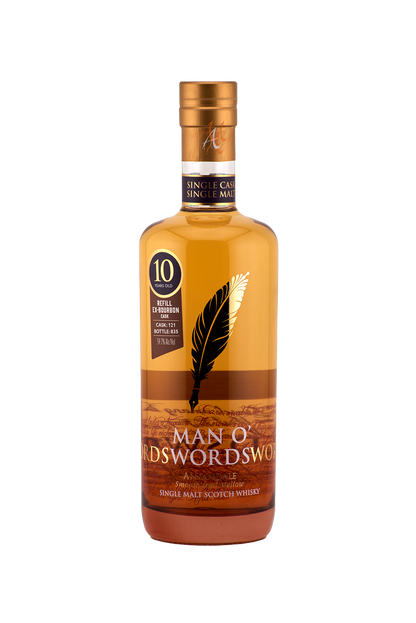 Annandale Distillery - 10 yo Man O'Words, Refill Ex-Bourbon Cask #121, 59.7% Alc/Vol, 700 ml