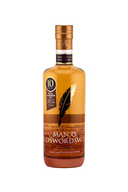 Annandale Distillery - 10 yo Man O'Words, Refill Ex-Bourbon Cask #121, 59.7% Alc/Vol, 700 ml