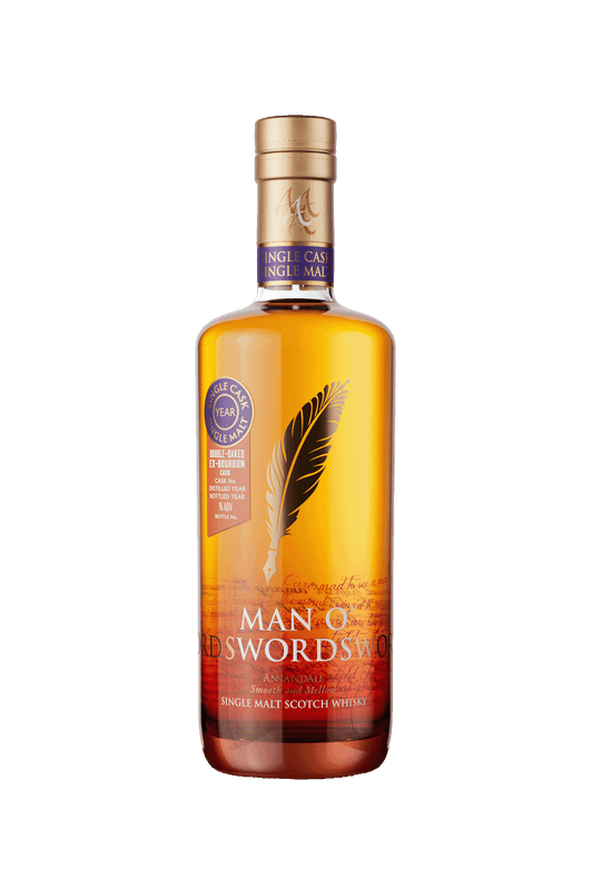 Annandale Distillery - Man O'Words, Double Oaked Ex-Bourbon Cask #553, 60.3% Alc/Vol, 700 ml