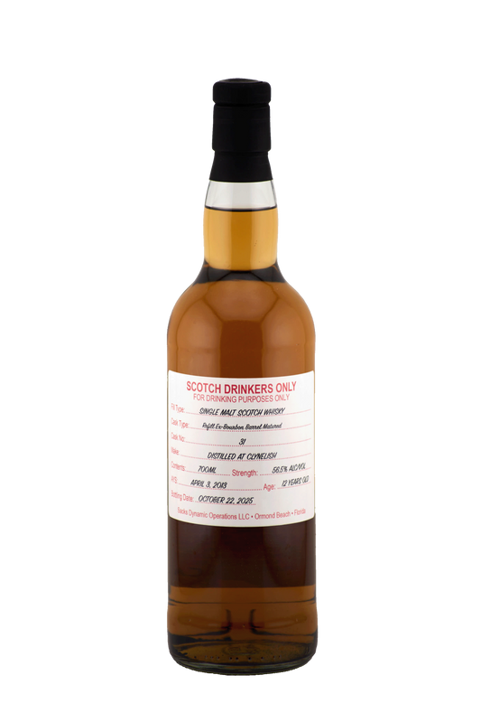 Scotch Drinkers Only - 12 yo Clynelish Refill Ex-Bourbon