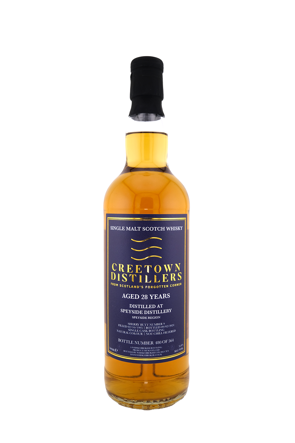 Creetown - 28yo The Speyside Distillery, Sherry Butt No. #9, 51.0% Alc/Vol, 700 ml