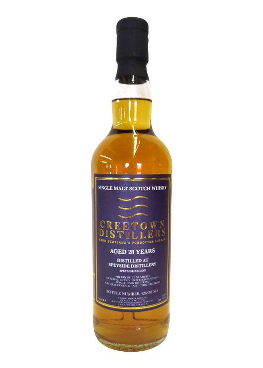 Creetown - 28yo The Speyside Distillery, Sherry Butt No. #9, 51.0% Alc/Vol, 700 ml