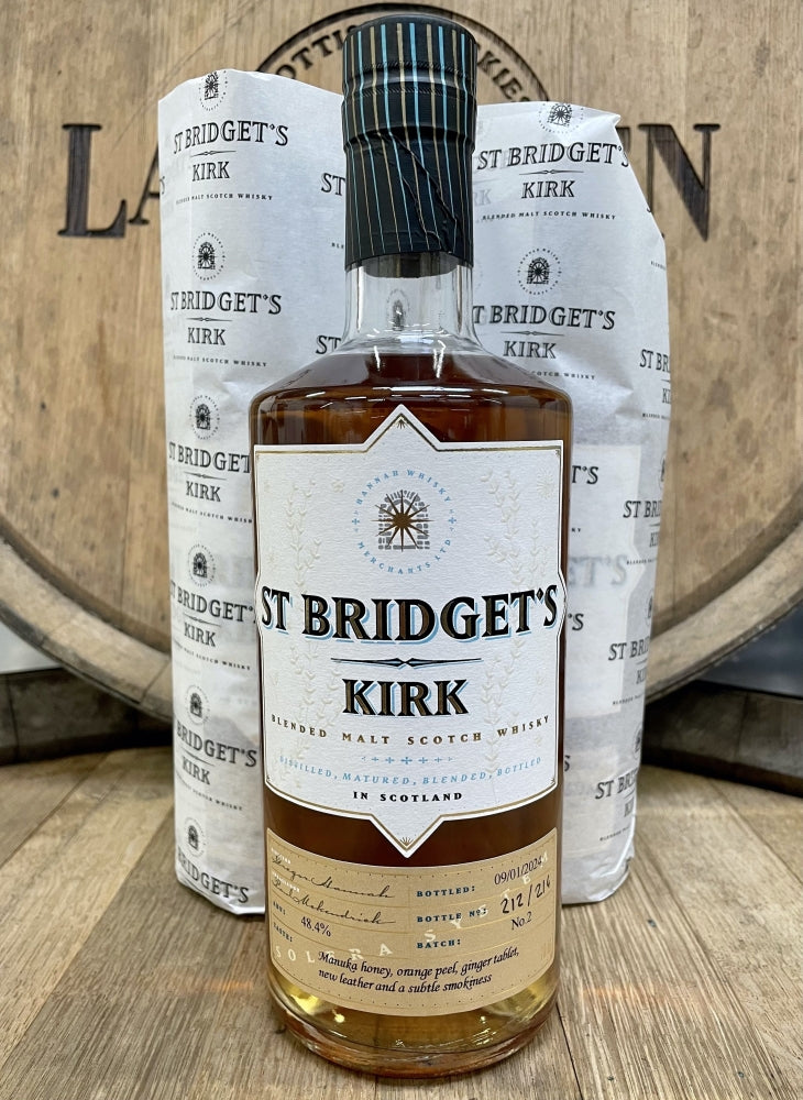 St. Bridget's Kirk Batch No. 2, Blended Malt Scotch Whisky 48.4% Alc/Vol, non-chill filtered, 700 ml